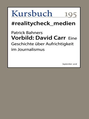 cover image of Vorbild